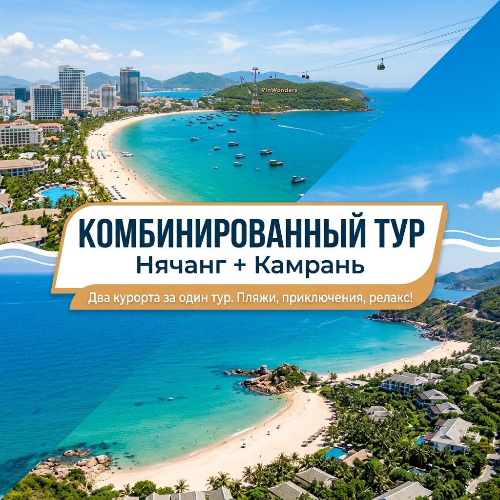 Комбинированный тур во Вьетнам. Нячанг + Камрань